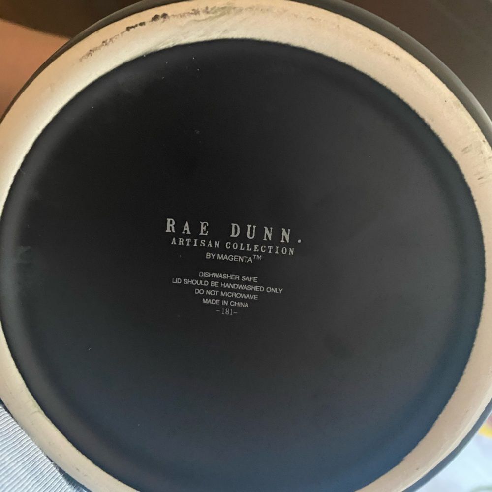 Rae dunn black happy Halloween canister - Picture 5 of 5